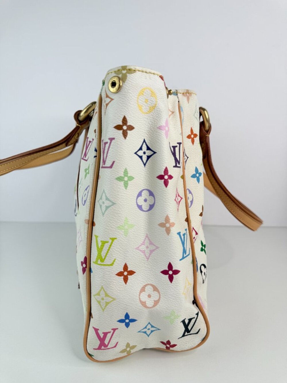 louis vuitton cabas piano handbag monogram multicolor - Picture 6 of 15